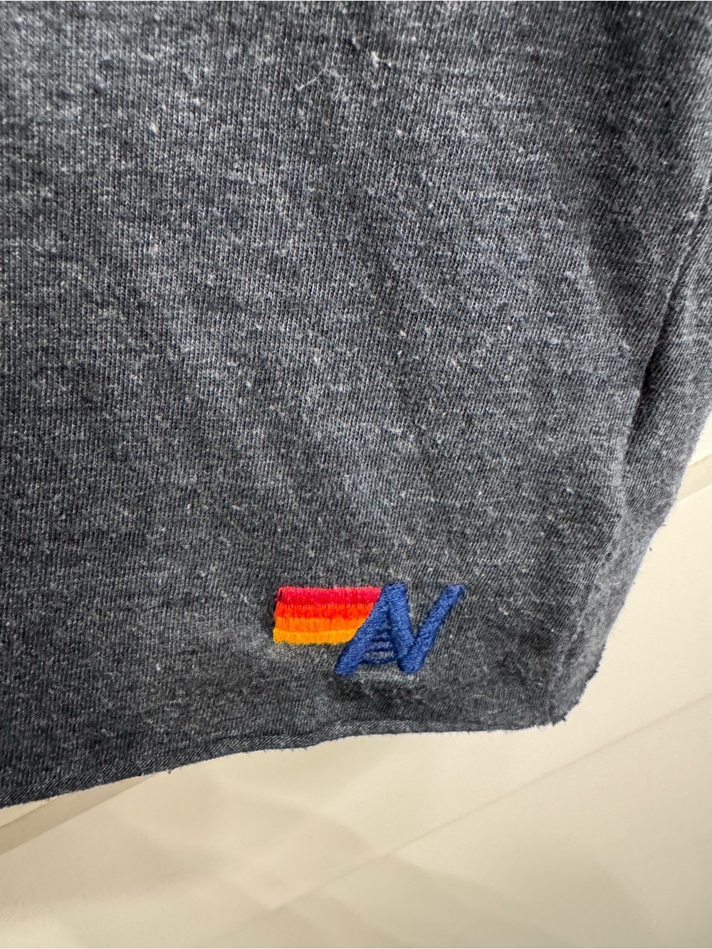 Aviator Nation Bolt boyfriend tee charcoal size XL $89 - Picture 6 of 9